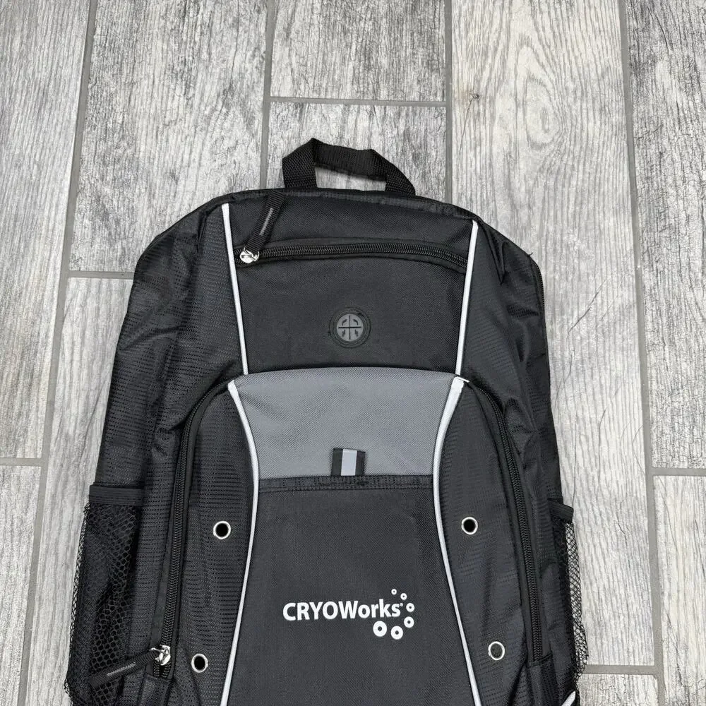 New “Cryoworks” Crew‎ Backpack One Size Black Bag